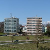 Zwei Hochhäuser am Haslacherberg, Кемптен