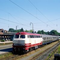 218 217 mit RB nach Rodach im Juni 2000, Кобург