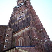 Landshut -Bazylika mniejsza Św.Marcina, najwyższa ceglana wieża na świecie / Landshut - Minor Basilica St Martin , highest brick tower in the world. [gr], Ландсхут