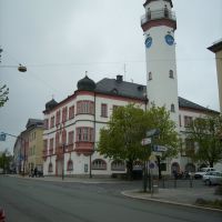 Das Rathaus in Hof, Хоф