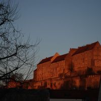 befeuert   -  Burg von Burghausen, Бургхаузен