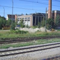 Rosenheim train station, engine sheds, Розенхейм