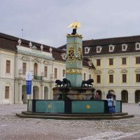the royal fountain, Людвигсбург
