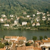 Panoramica del Rio Neckar, Хейдельберг