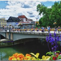 Die reizvolle Neckarbrücke in Tübingen, Роттвайл