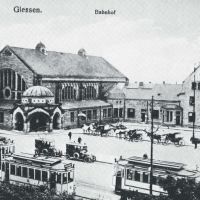 Bahnhof ca. 1920 !, Гиссен