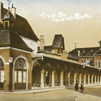 Marktlauben / Lindenplatz ca. 1900 !, Гиссен