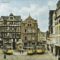 Marktplatz um 1918 !, Гиссен