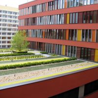 Offenbach: Klinikum Dachbegrünung, Оффенбах