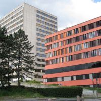 Offenbach: Klinikum, Alt- und Neubau, Оффенбах