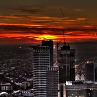 Frankfurt sunset, Франкфурт-на-Майне