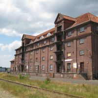Wilhelmshaven - Historische Gebäude an der "Emsstraße" - Städtisches Lagerhaus am Handelshafen aus dem Jahre 1912, Вильгельмсхавен