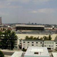 Blick vom Rathaus 180° Panorama, Вольфсбург