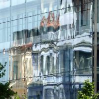 Hannover, Glasfassaden Spiegelung, Ганновер