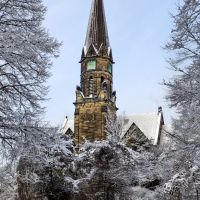 A winter day in Hannover: St. Markus, Ганновер