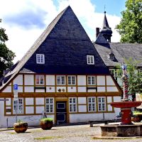 Goslar - Kloster Frankenberg - Torhäuser, Гослар