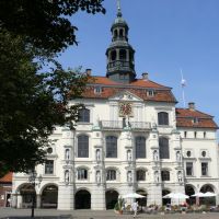 Lüneburg Rathaus -das schönste im Norden-, Лунебург