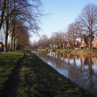 Ems-Vechte Kanal in Nordhorn, Нордхорн