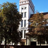 alter Spinnerei Turm der Firma Rawe, Нордхорн