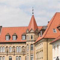 Osnabrück, schöne Architektur, Оснабрюк