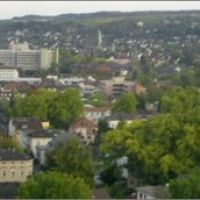 T - Panorama von der Kauzenburg aus, Бад-Крейцнах