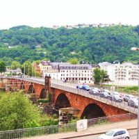 The Roman Bridge, Trier, Germany, Трир