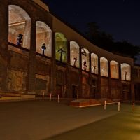 ╠╦╩╣ Colosseum Bochum Jahrhunderthalle mit Gräsel-Plastiken, Бохум