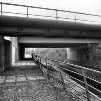Brücken der Ehinger Str. und der HKM-Anschlußbahn (Duisburg-Wanheim-Angerhausen) / 28.01.2012, Дойсбург