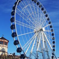 DE - Düsseldorf - Riesenrad / Ferris Wheel, Дюссельдорф