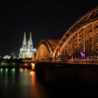 Kölner Dom bei Nacht, Кёльн