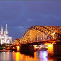 UNESCO World Haritage -  Cologne Cathedral - Germany - Blue Hour Serie - 15 Sec. - OPEN it please - [By Stathis Chionidis], Кёльн