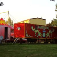 Lippstadt, Nussbaumallee - Gastspiel des Circus Trumpf, Липпштадт