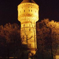 Wasserturm Lippstadt, Nachtaufnahme, Липпштадт