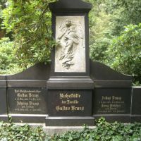 MINDEN:  ... die alte, bekannte Mindener Familie Gustav BRUNS - Alter Friedhof ("Botanischer Garten"), Минден