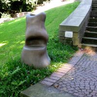 Skulpturengarten, Garbage Cans, 1999, von Jorge Pardo (2008), Монхенгладбах