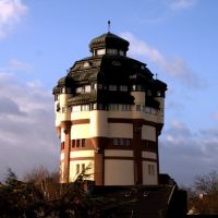 Mönchengladbach Wasserturm, view to SW, Монхенгладбах