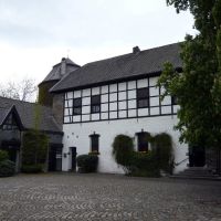 Wasserburg Haus zum Haus, Ratingen, Innenhof, Ратинген
