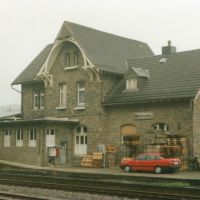 Bahnhof Morsbach, 15.04.89, Рейн