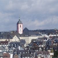 Oberstadt mit Nikolaikirche, Rathaus, Marienkirche, Зиген