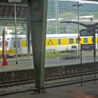 Hagen HBF: Schienenprüfzug, umgebaut aus einem VT 614, Хаген