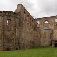 Bad Hersfeld; Reste der romanischen Stiftskirche von Osten (TR), Бад Херсфельд