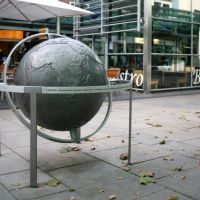 Globus in der Fußgängerzone Bremerhaven, Бремерхафен