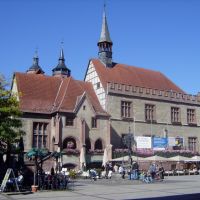 Weender Str. Altes Rathaus mit Gänseliesel, Геттинген