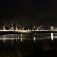 Dortmund Ems Kanal in Lingen bei Nacht, Линген