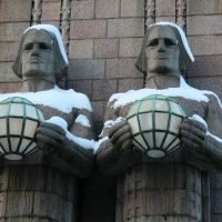 Wall Sculptures / Helsinki railway station (Enlarge!), Хельсинки