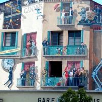 "Cinema Cannes" Graffiti Style Canne, France, Канны
