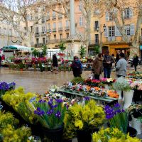Le Marché aux Fleurs d’Aix-en-Provence, А-ен-Провенс