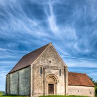 Eglise Saint-Paul. Saint-Georges-de-Poisieux, Cher., Виллежюи