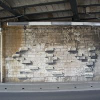 Graffiti 13, en trompe loeil très réussi, Иври