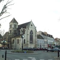 Saint-Maur, léglise Saint Nicolas, Сен-Мар-дес-Фоссе
